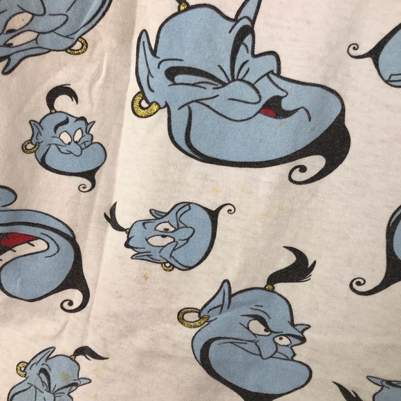 Vintage Disney Aladdin Genie All Over Print Tee - Picture 6 of 10